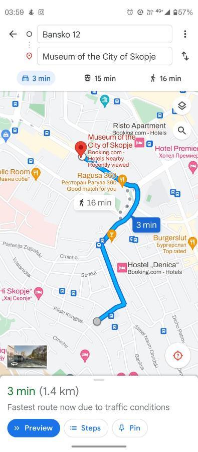 Digital Nomad Comfy Apartment,Foot Mountain Vodno And Millennium Cross,19 Min By Walk To Cener,Free Parking 스코페 외부 사진